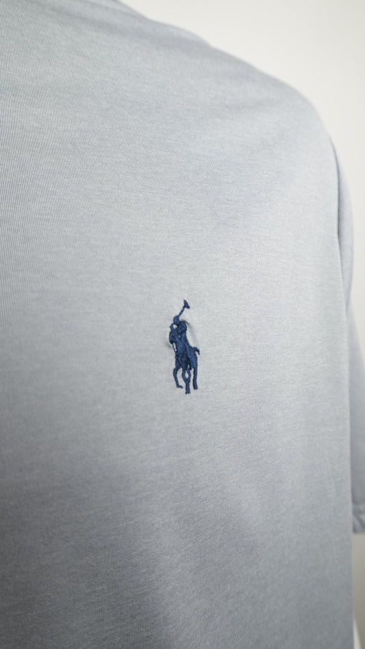 Polo Ralph Lauren Uomo Performance Classic Fit - Grigio Melange - Taglia XL