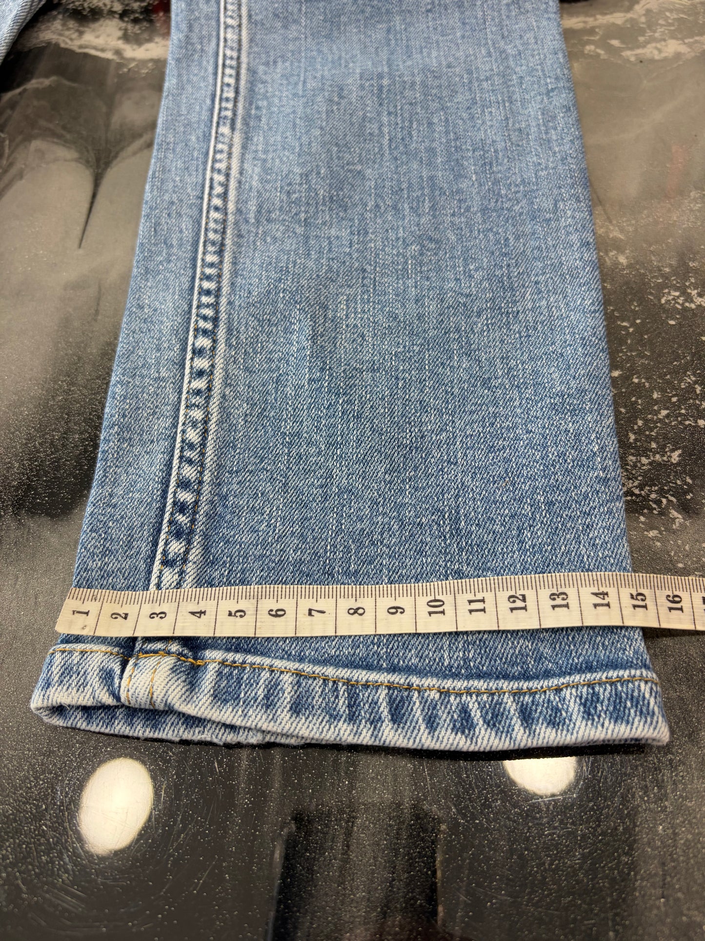 Jeans Calvin Klein Jeans Slim Straight Stretch - Lavaggio Azzurro Chiaro - W30 L32 (Taglia M