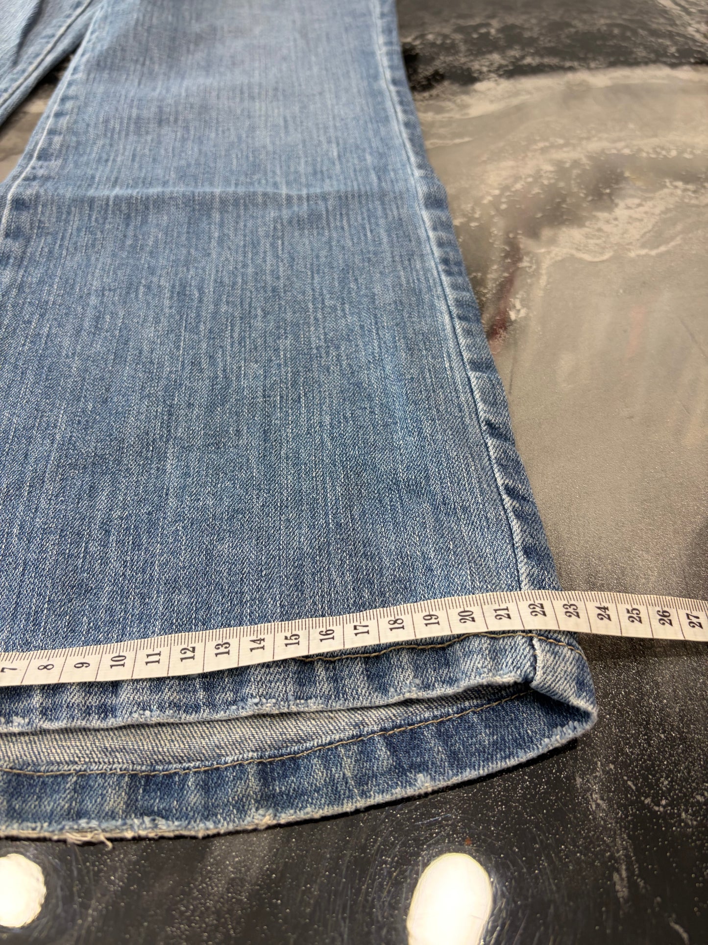 Jeans Tommy Hilfiger Low Rise Boot - Lavaggio Medio Stretch - Taglia M (US 06)