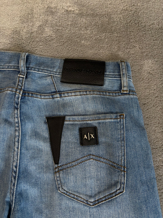 Jeans Armani Exchange J13 Slim Fit Stretch - Lavaggio Azzurro Chiaro - W30