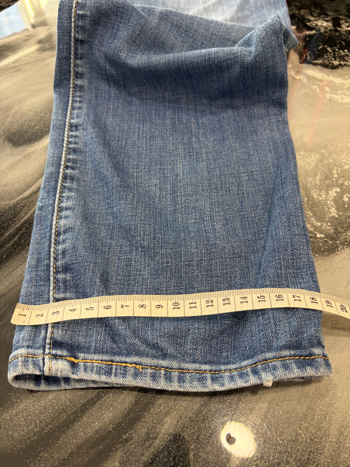 Jeans Levi's Classic Straight Stretch - Lavaggio Blu Medio - W30 L30 (Taglia M)
