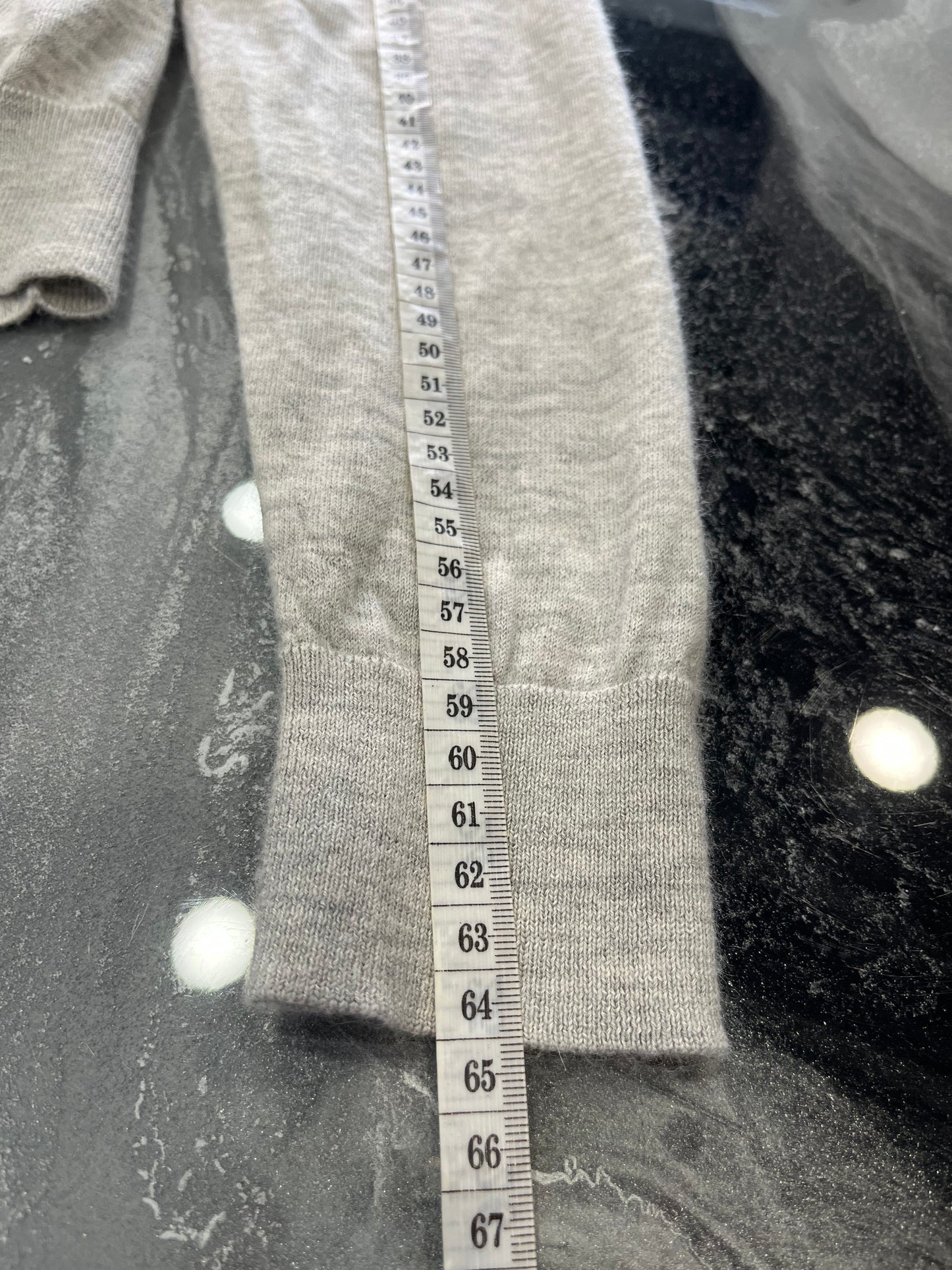 Men's Gobi 100% Mongolian Cashmere Cardigan Light Grey - Size M