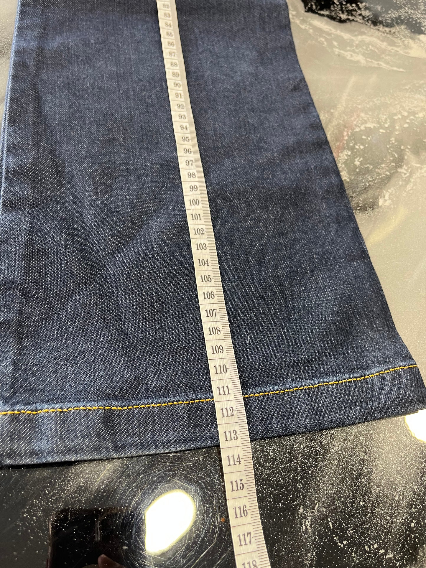 Jeans RED Valentino Bootcut Indigo - Dettaglio Fiocco - Taglia M (29)