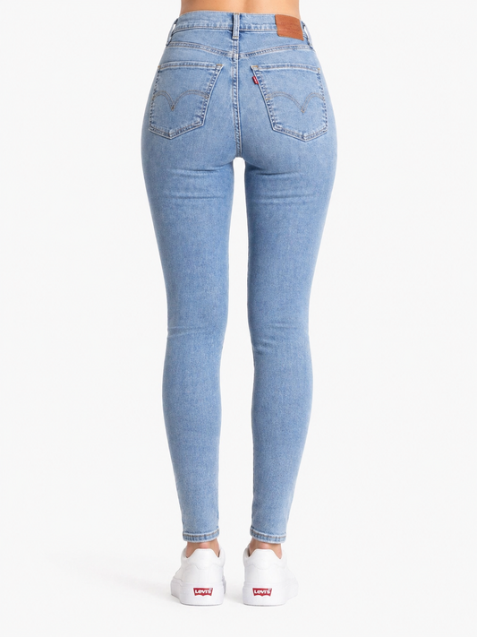 Jeans Levi's Mile High Super Skinny - Lavaggio Chiaro - W27 (S)