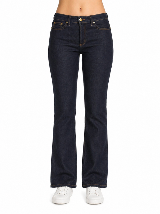 Jeans RED Valentino Bootcut Indigo - Dettaglio Fiocco - Taglia M (29)