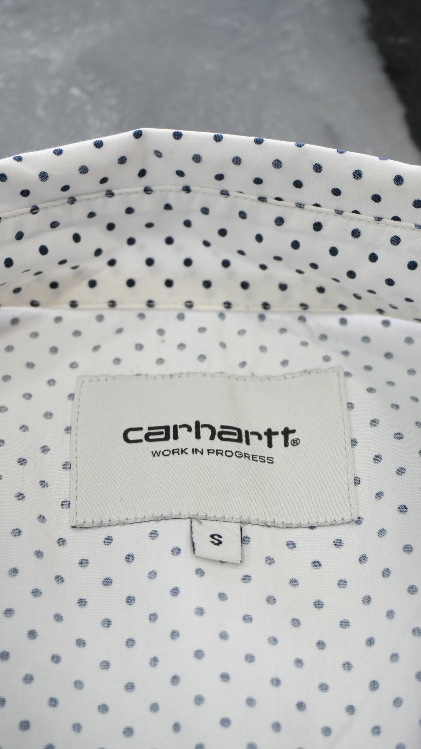 Carhartt WIP Women's Blue Long Sleeve Utility Shirt - Size S