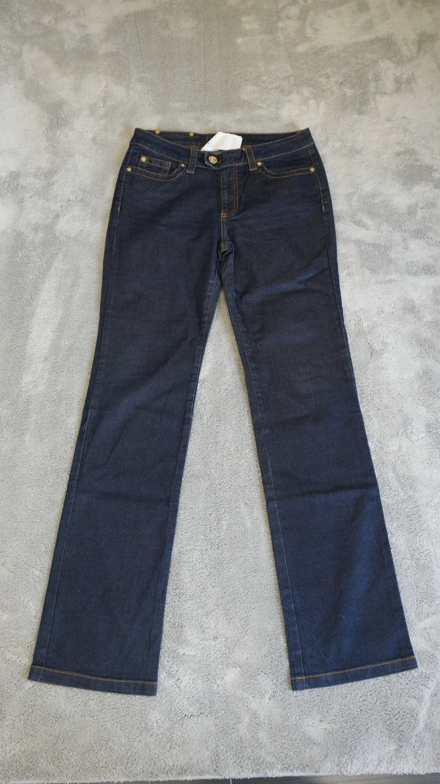 Jeans RED Valentino Bootcut Indigo - Dettaglio Fiocco - Taglia M (29)