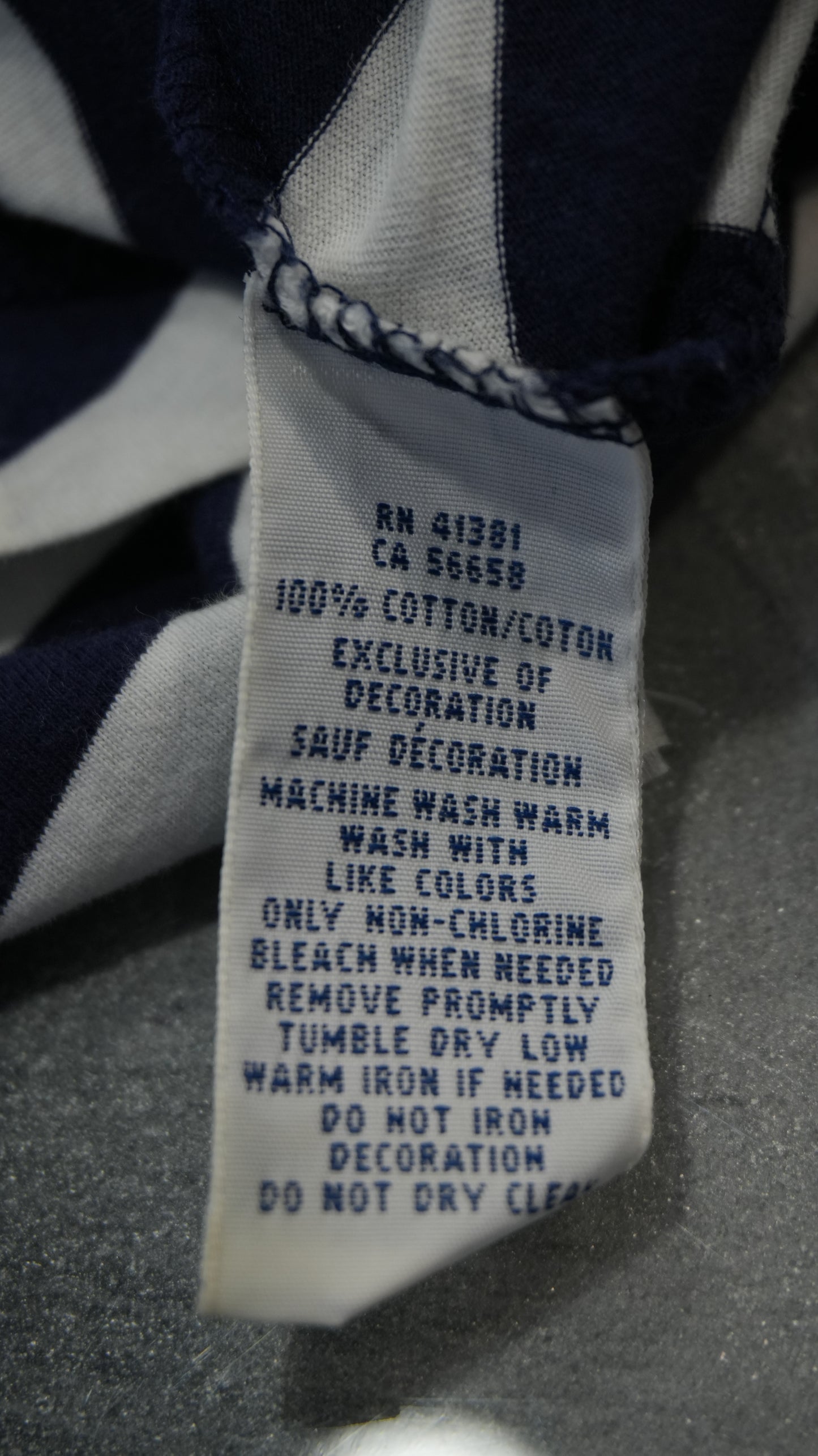 Abito Lungo Polo Ralph Lauren Donna - Righe Bianche e Blu - Taglia S