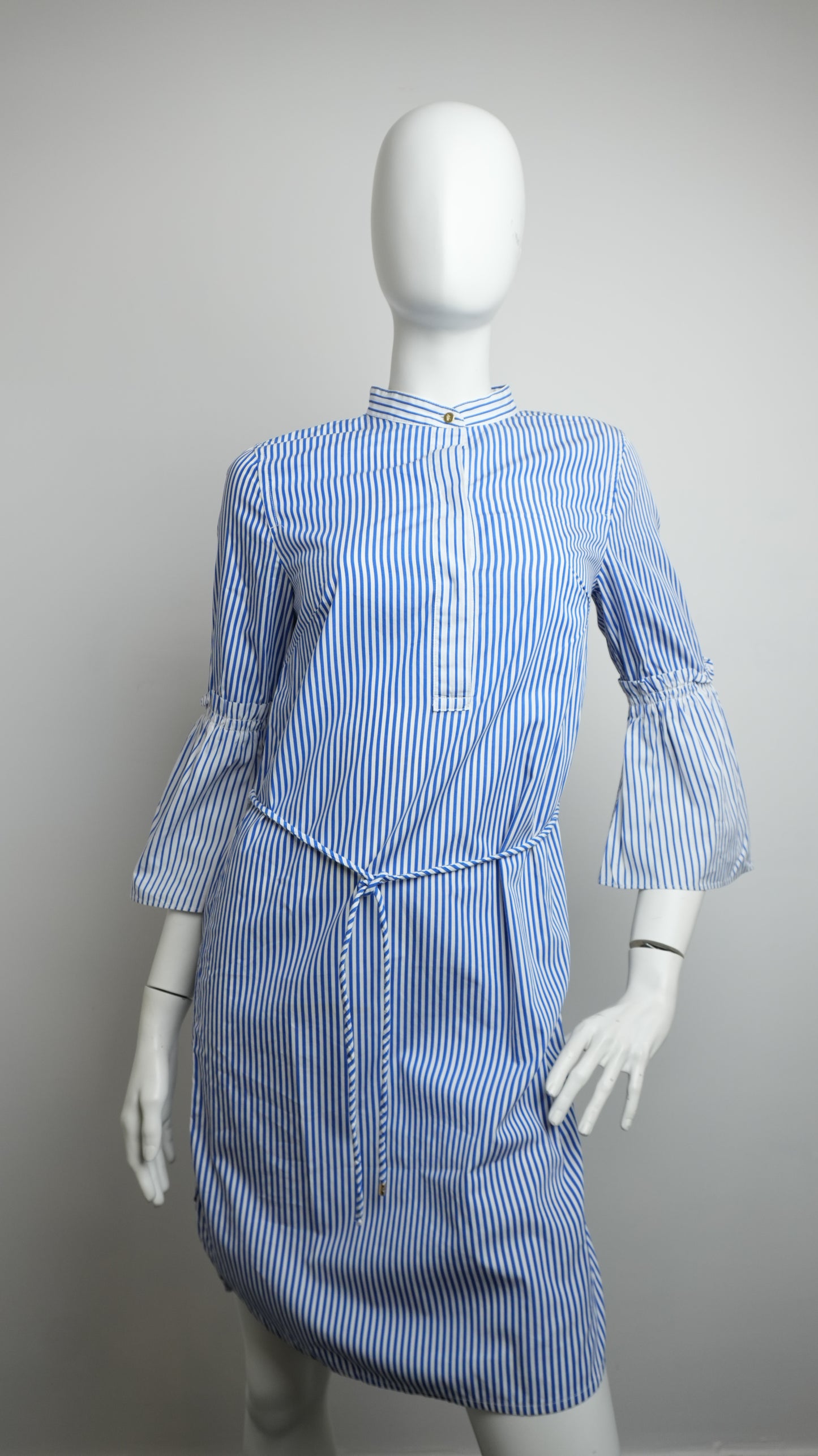 Abito Lauren Ralph Lauren Donna - Righe Bianche e Blu - Taglia S