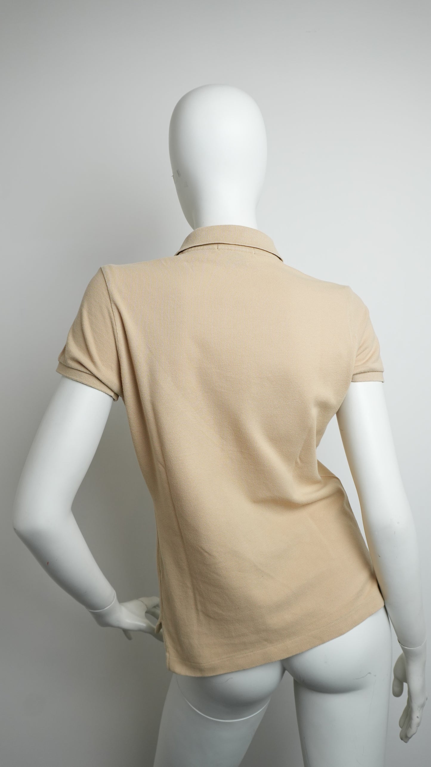 Polo Ralph Lauren Donna Modello The Skinny Polo - Beige - Taglia M
