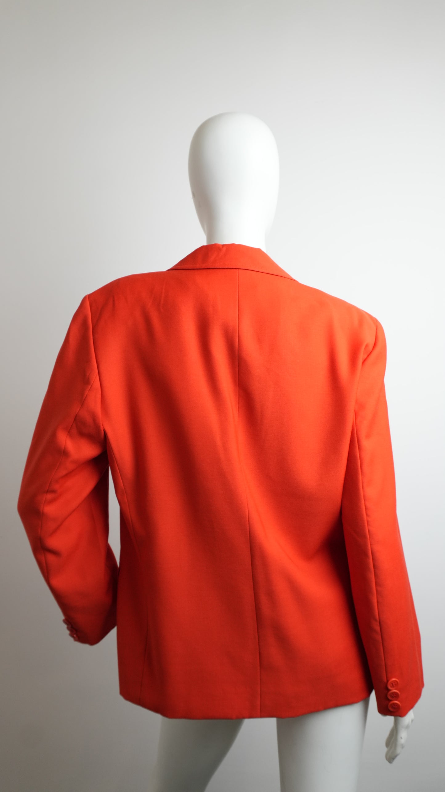 Blazer Marella Donna in Pura Lana Vergine - Arancione - Taglia M