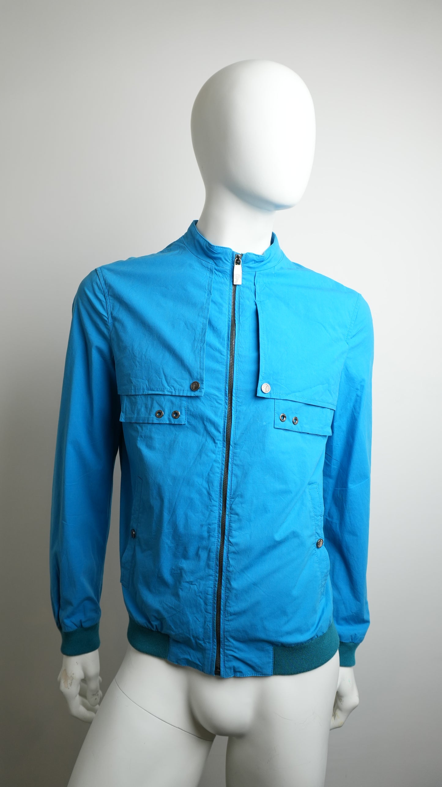 Giacca a Vento Versace Uomo - Blu - Taglia M
