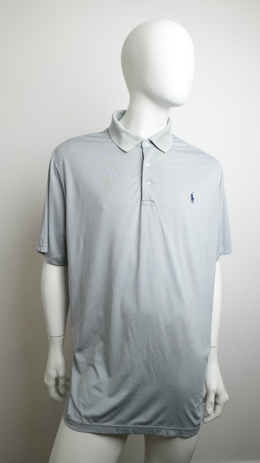 Polo Ralph Lauren Uomo Performance Classic Fit - Grigio Melange - Taglia XL