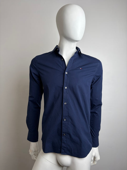 Camicia Tommy Hilfiger Slim Fit - Blu Notte - Taglia S
