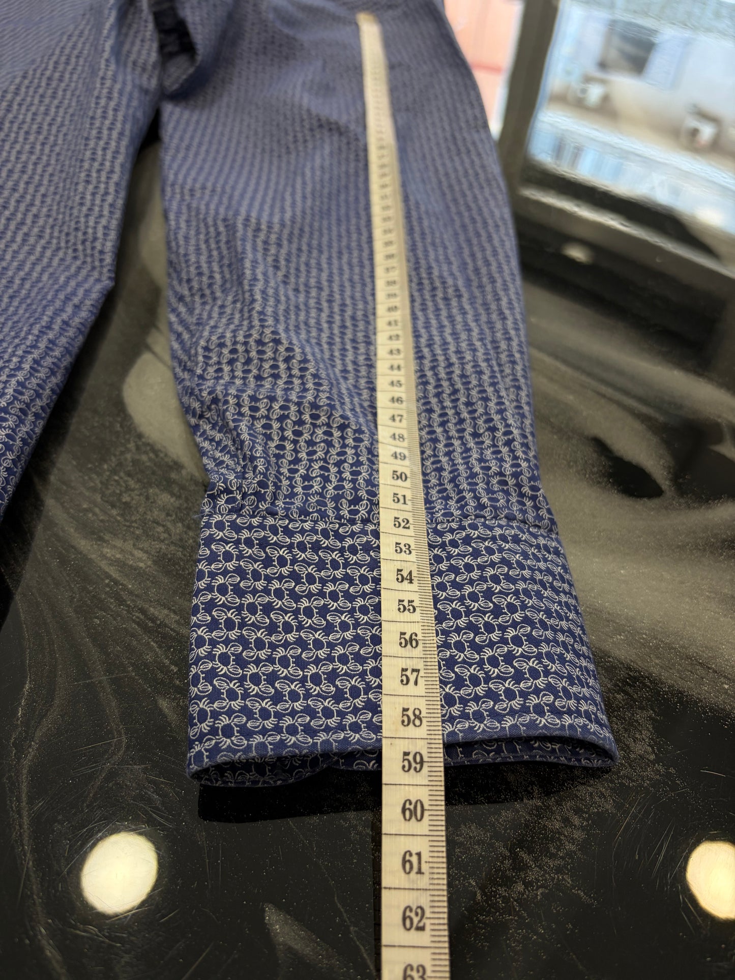 Camicia Tommy Hilfiger Regular Fit Non-Iron - Pattern Azzurro/Blu - Taglia M