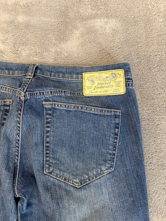 Jeans Diesel Doozy Bootcut Stretch - Lavaggio Medio Vintage - W32 L32 (Taglia L)