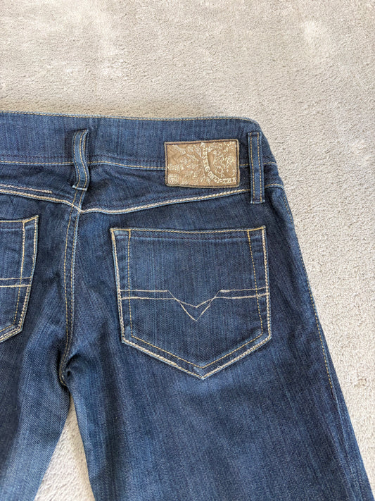 Jeans Diesel Matic Slim Straight Stretch - Blu Scuro Intenso - W26 L34 (Taglia S)