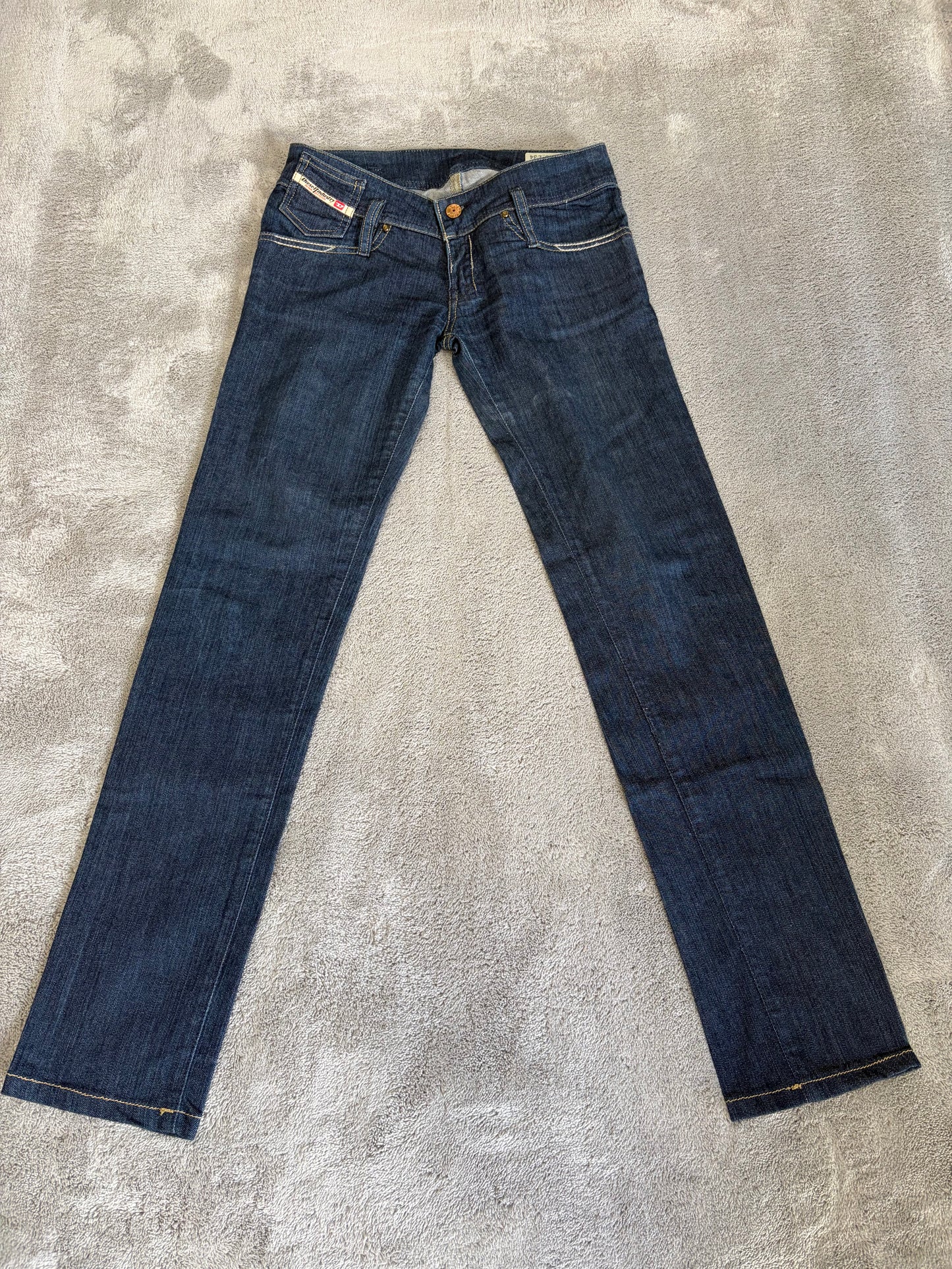 Jeans Diesel Matic Slim Straight Stretch - Blu Scuro Intenso - W26 L34 (Taglia S)