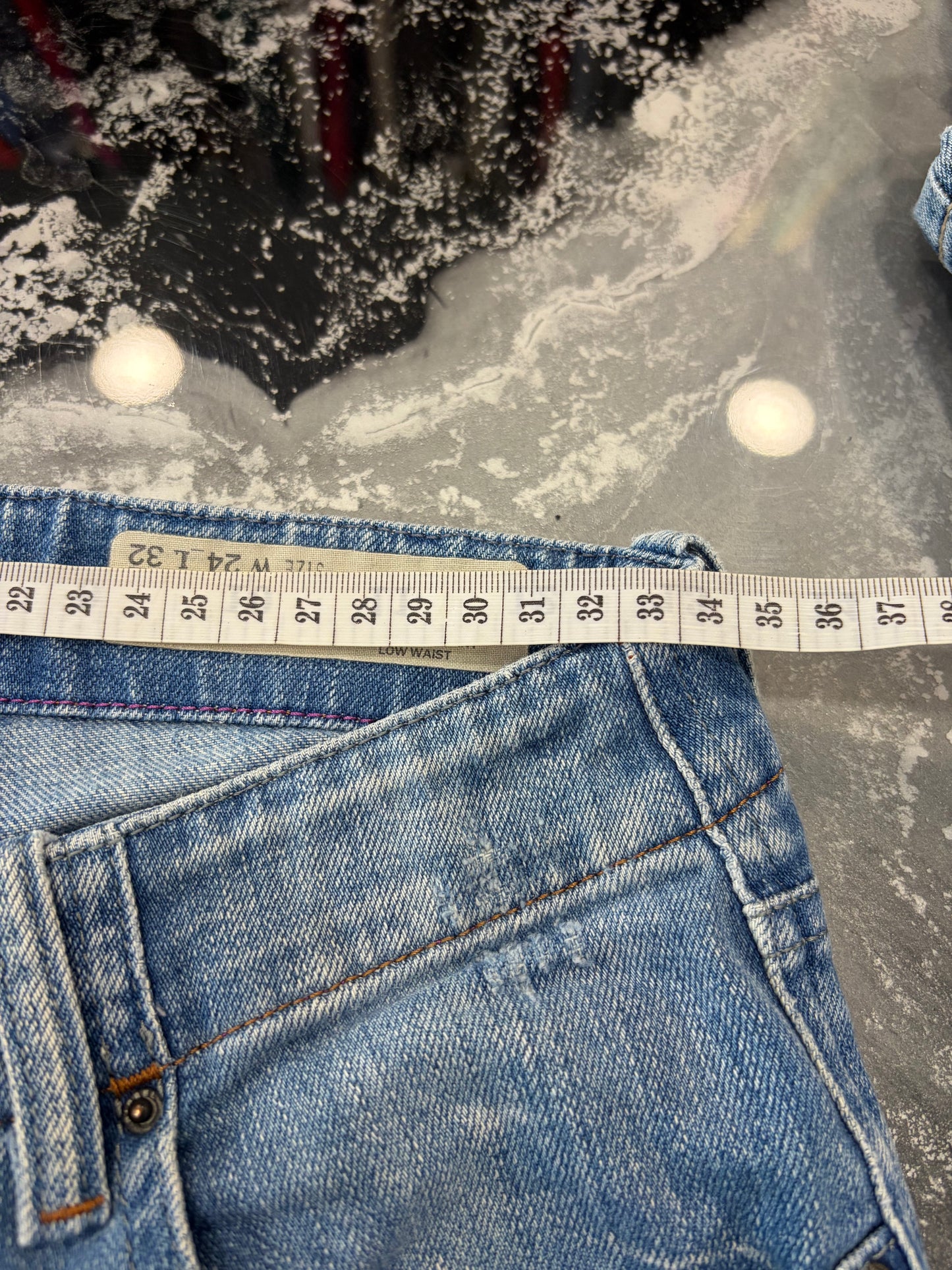 Jeans Diesel Grupee Super Slim-Skinny Stretch - Azzurro Chiaro - W24 L32 (Taglia XS)
