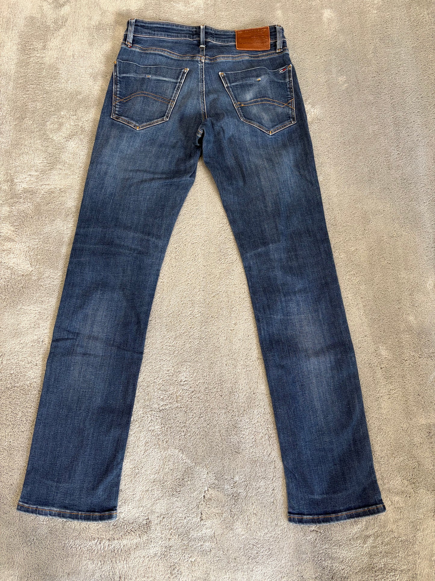 Jeans Hilfiger Denim Scanton Slim Stretch - Lavaggio Blu Scuro - W29 L32