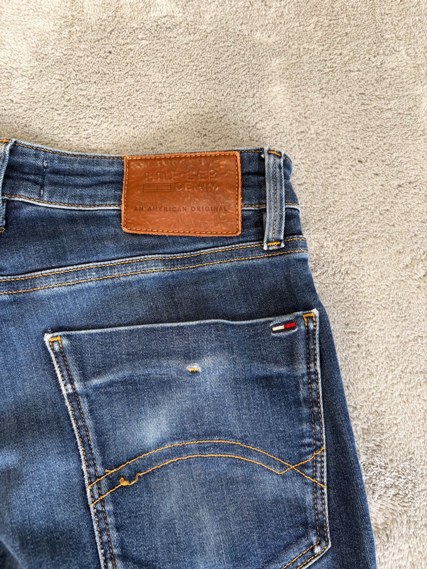 Jeans Hilfiger Denim Scanton Slim Stretch - Lavaggio Blu Scuro - W29 L32