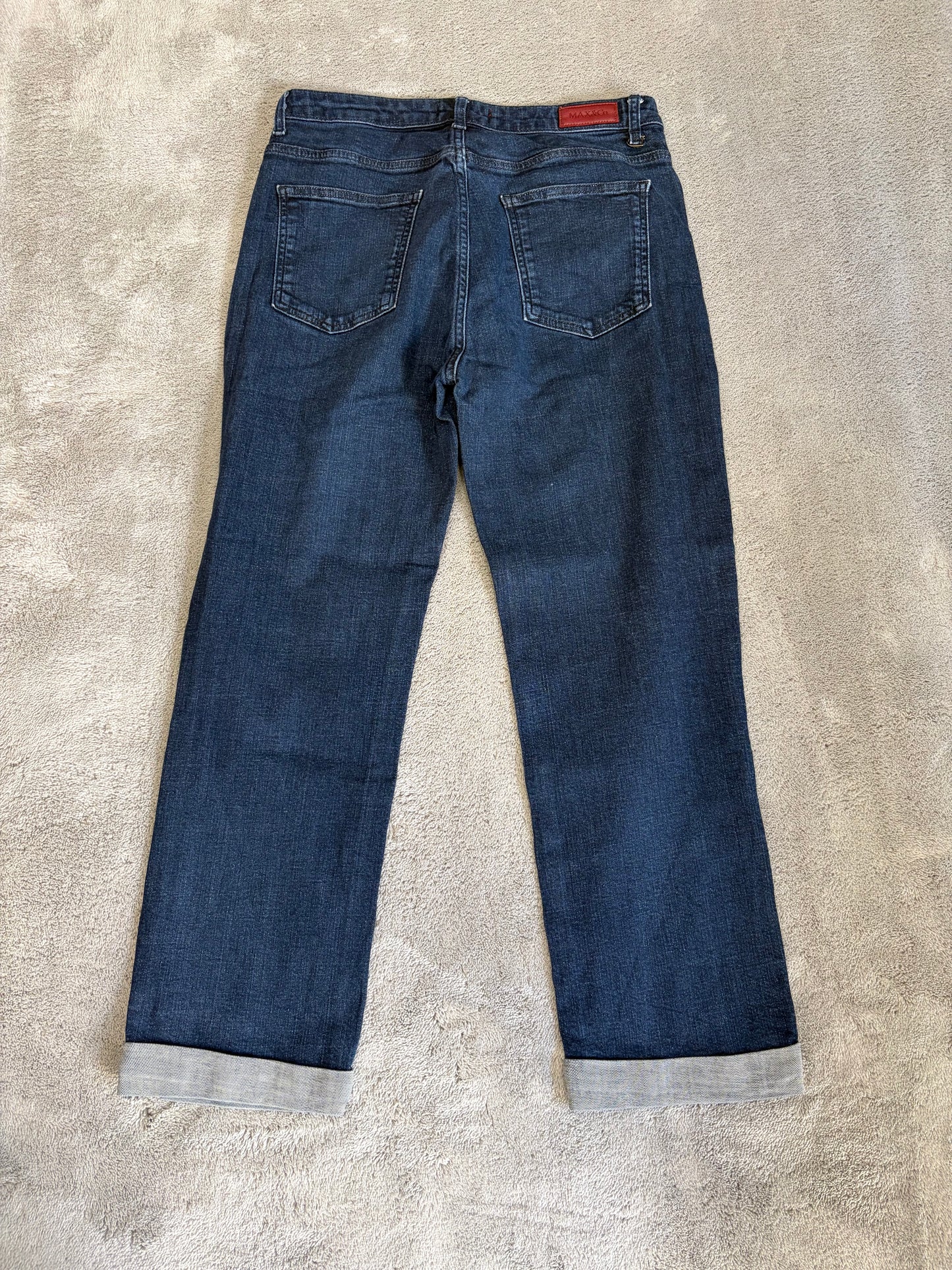Jeans MAX&Co. Straight Leg Stretch - Blu Scuro Intenso - Taglia M