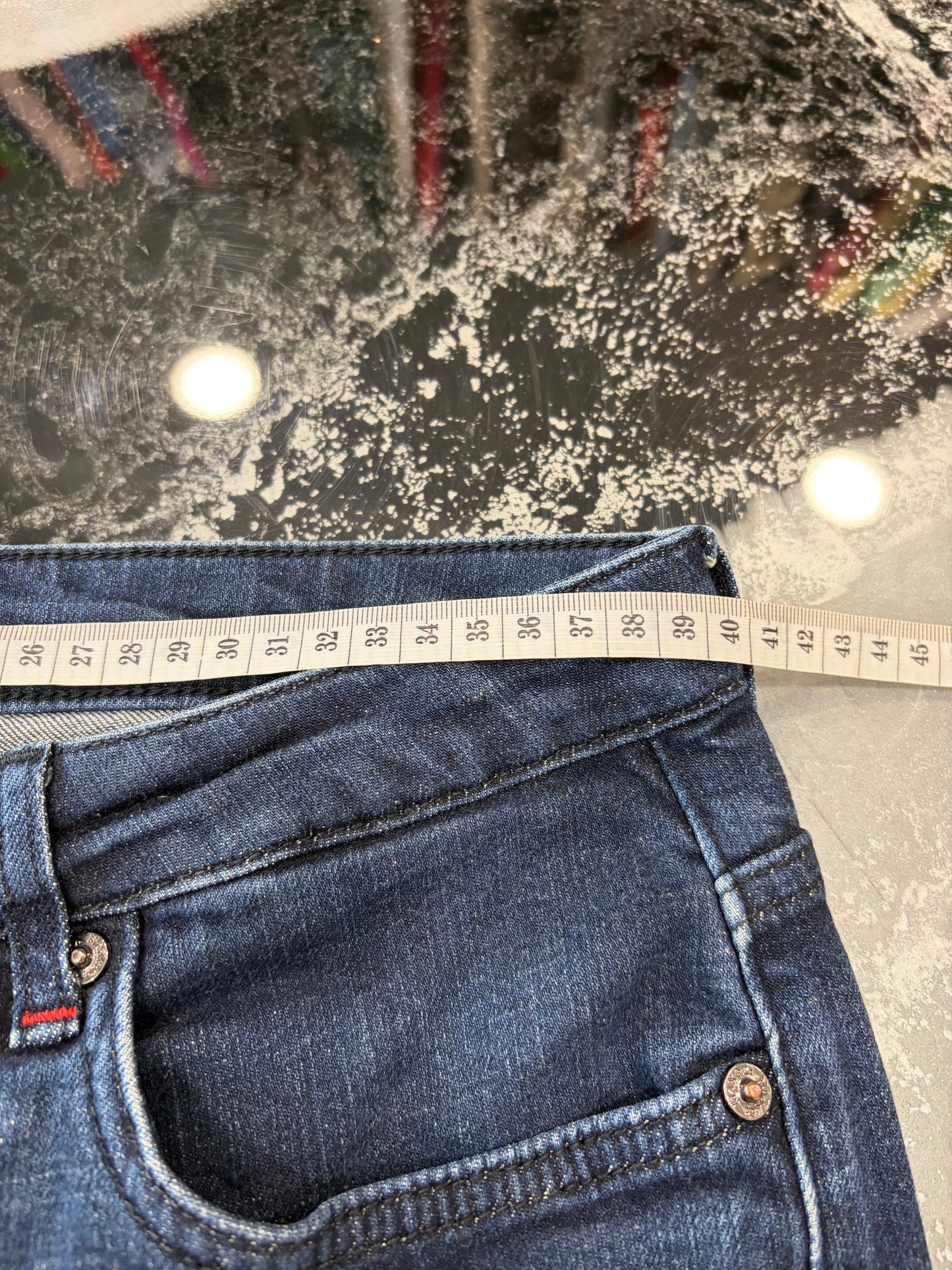 Jeans MAX&Co. Straight Leg Stretch - Blu Scuro Intenso - Taglia M