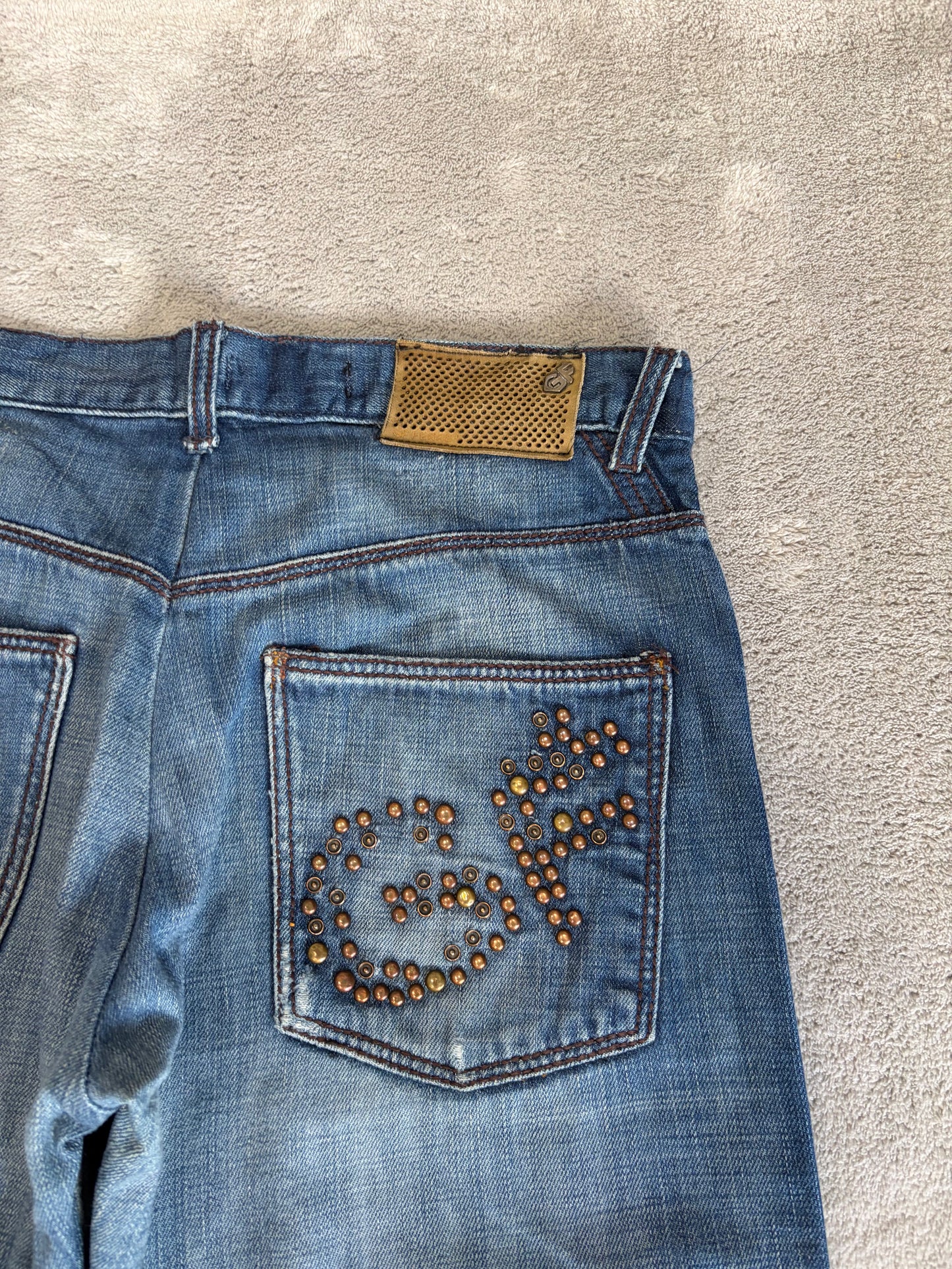 Jeans Gianfranco Ferré Uomo Regular Straight - Lavaggio Blu Scuro - W31 (Taglia M)