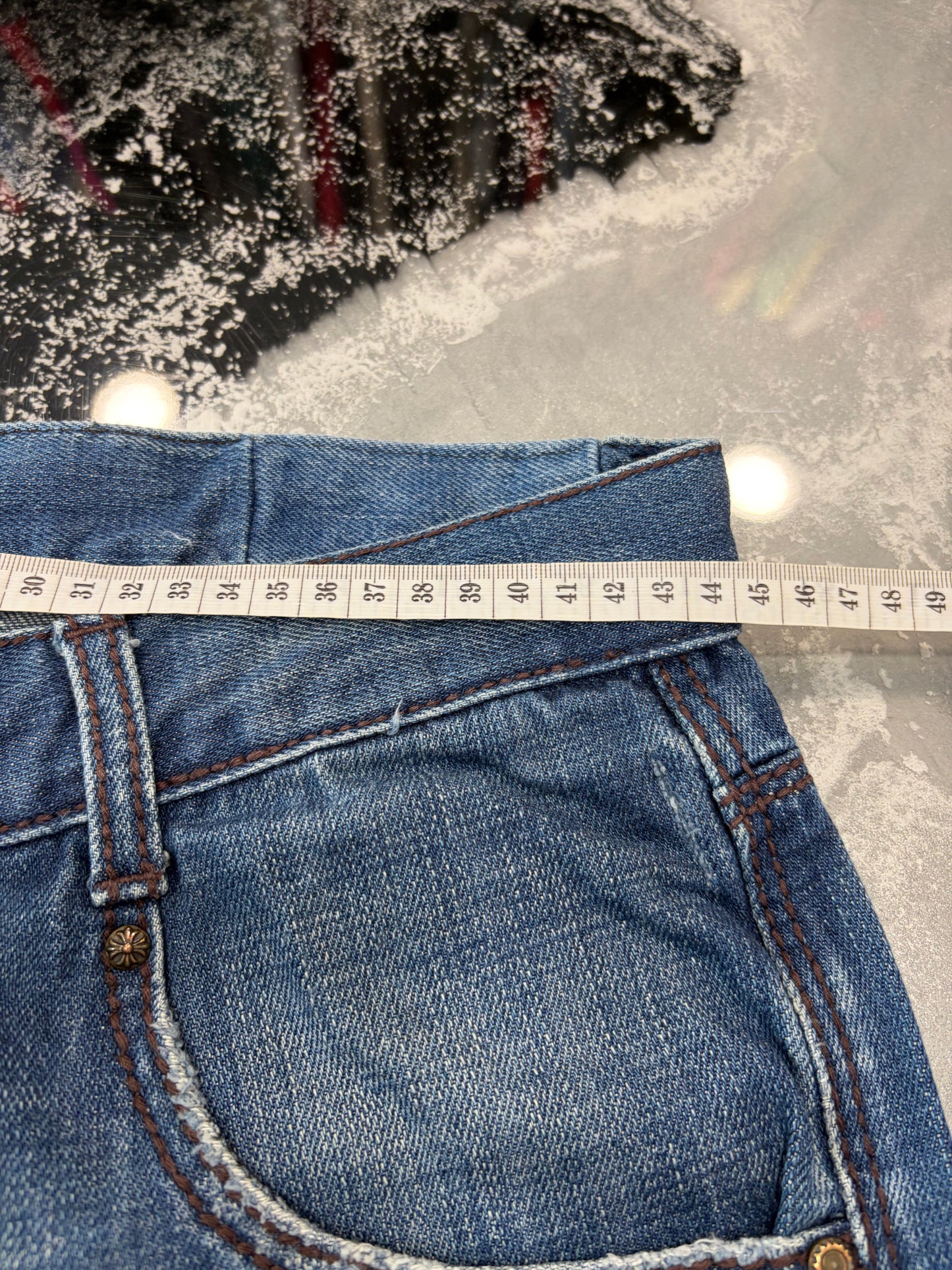 Jeans Gianfranco Ferré Uomo Regular Straight - Lavaggio Blu Scuro - W31 (Taglia M)