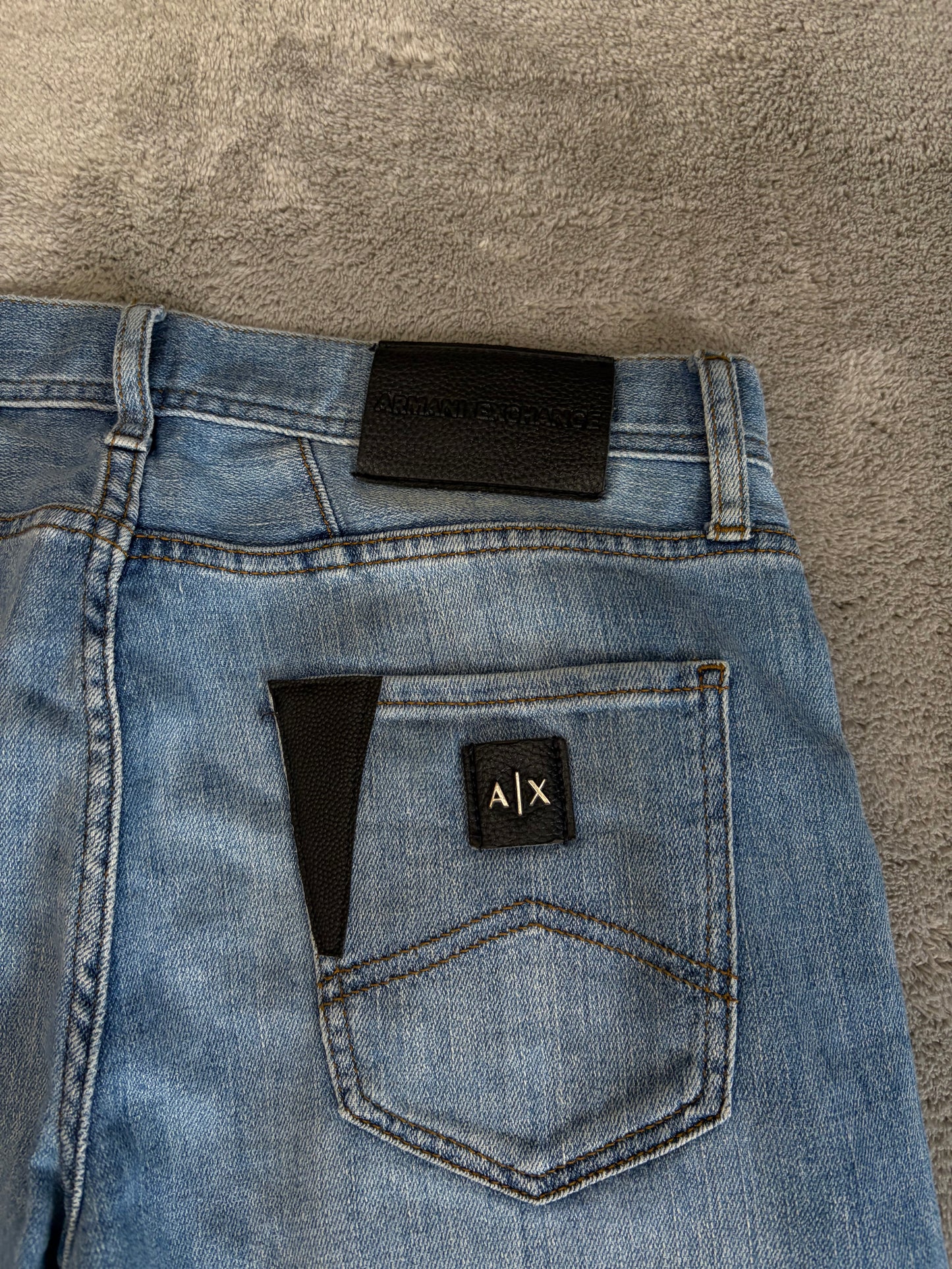 Jeans Armani Exchange J13 Slim Fit Stretch - Lavaggio Azzurro Chiaro - W30