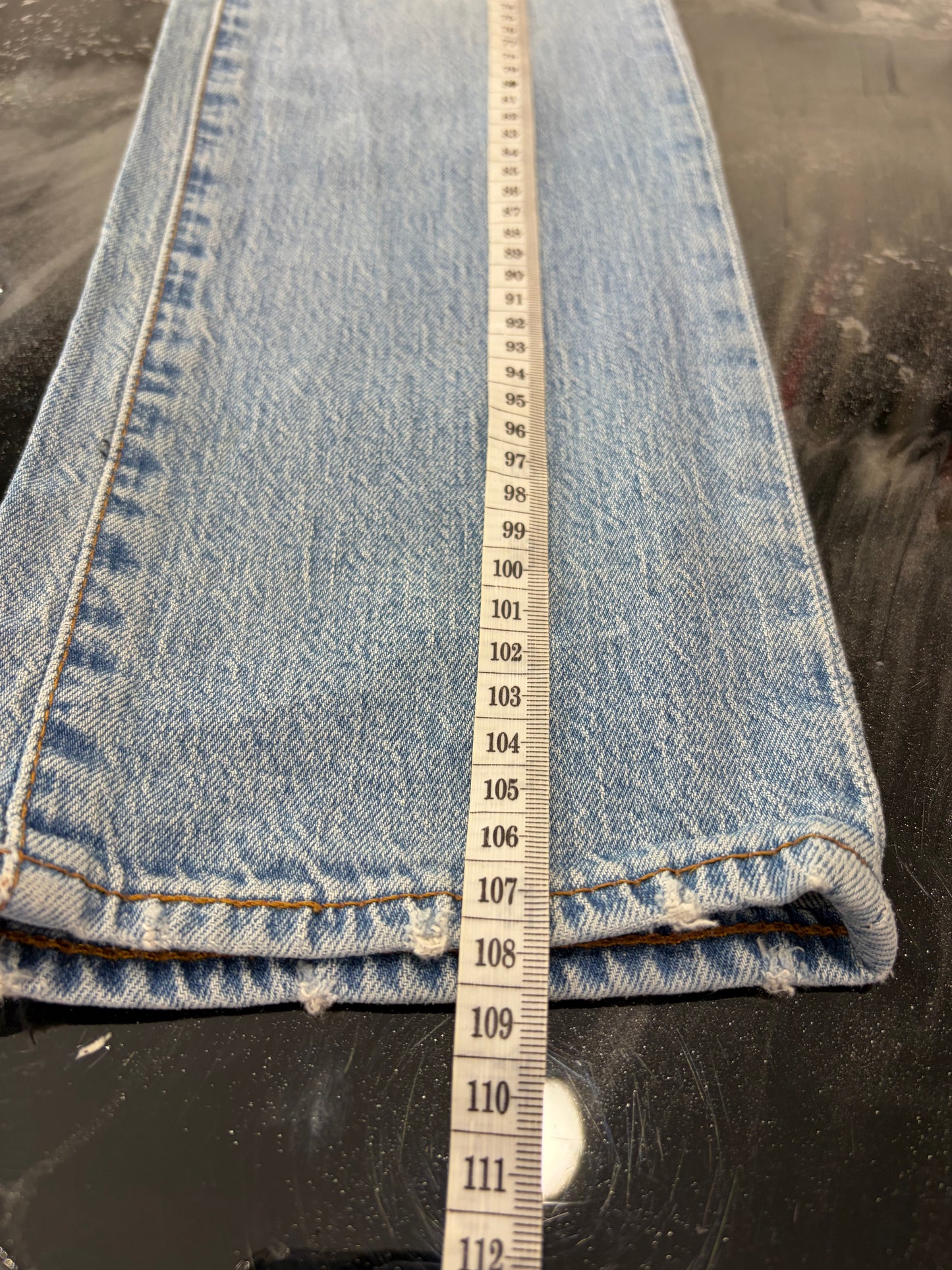 Jeans Levi's Premium 511 Slim Fit - Lavaggio Azzurro Chiaro Vintage - W28 L32 (Taglia S)