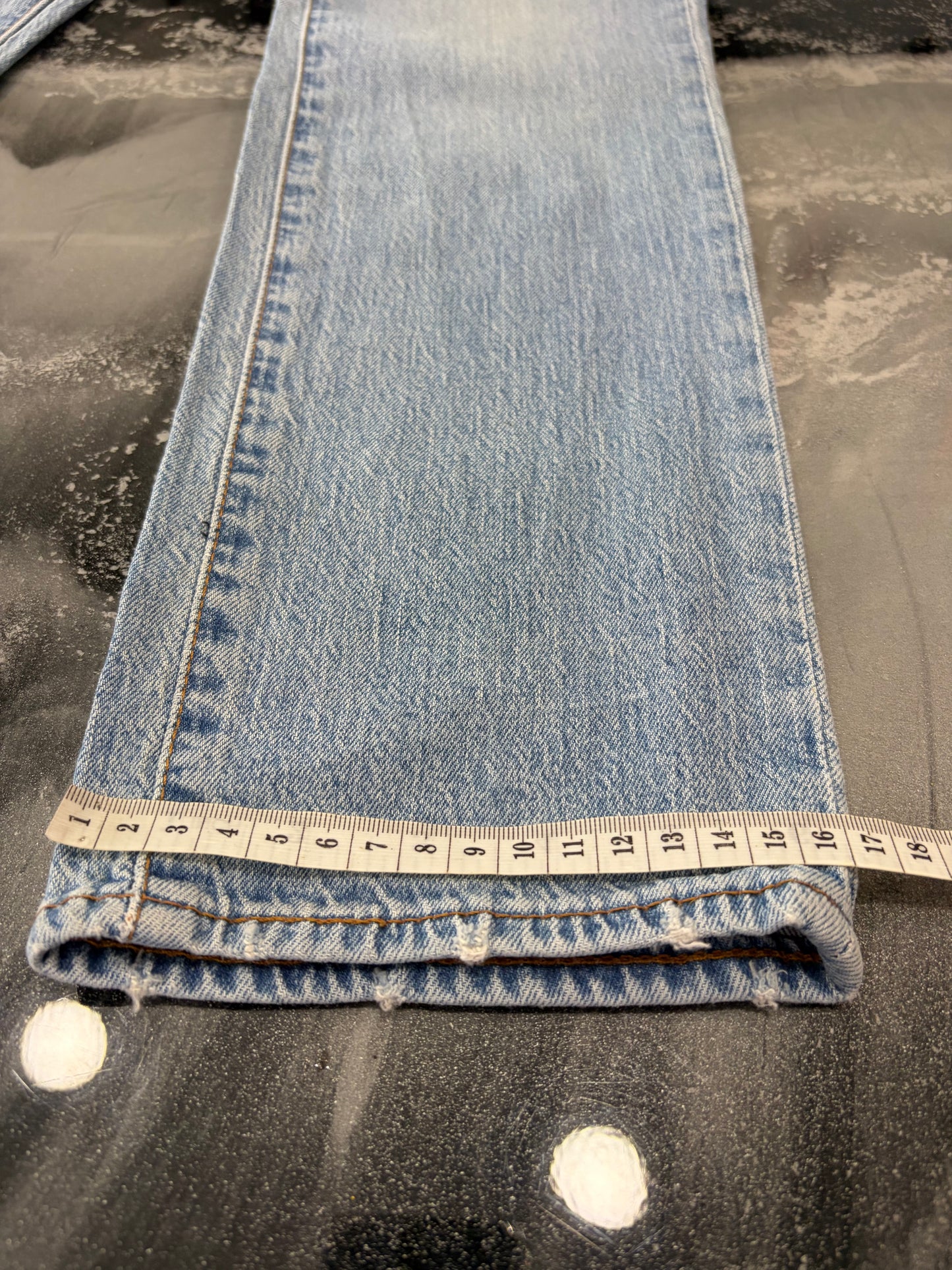 Jeans Levi's Premium 511 Slim Fit - Lavaggio Azzurro Chiaro Vintage - W28 L32 (Taglia S)