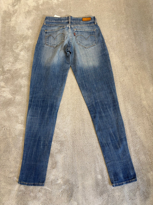 Jeans Levi's Curve ID Bold Curve Skinny Stretch - Lavaggio Medio Vintage - W26 L32 (Taglia XS)