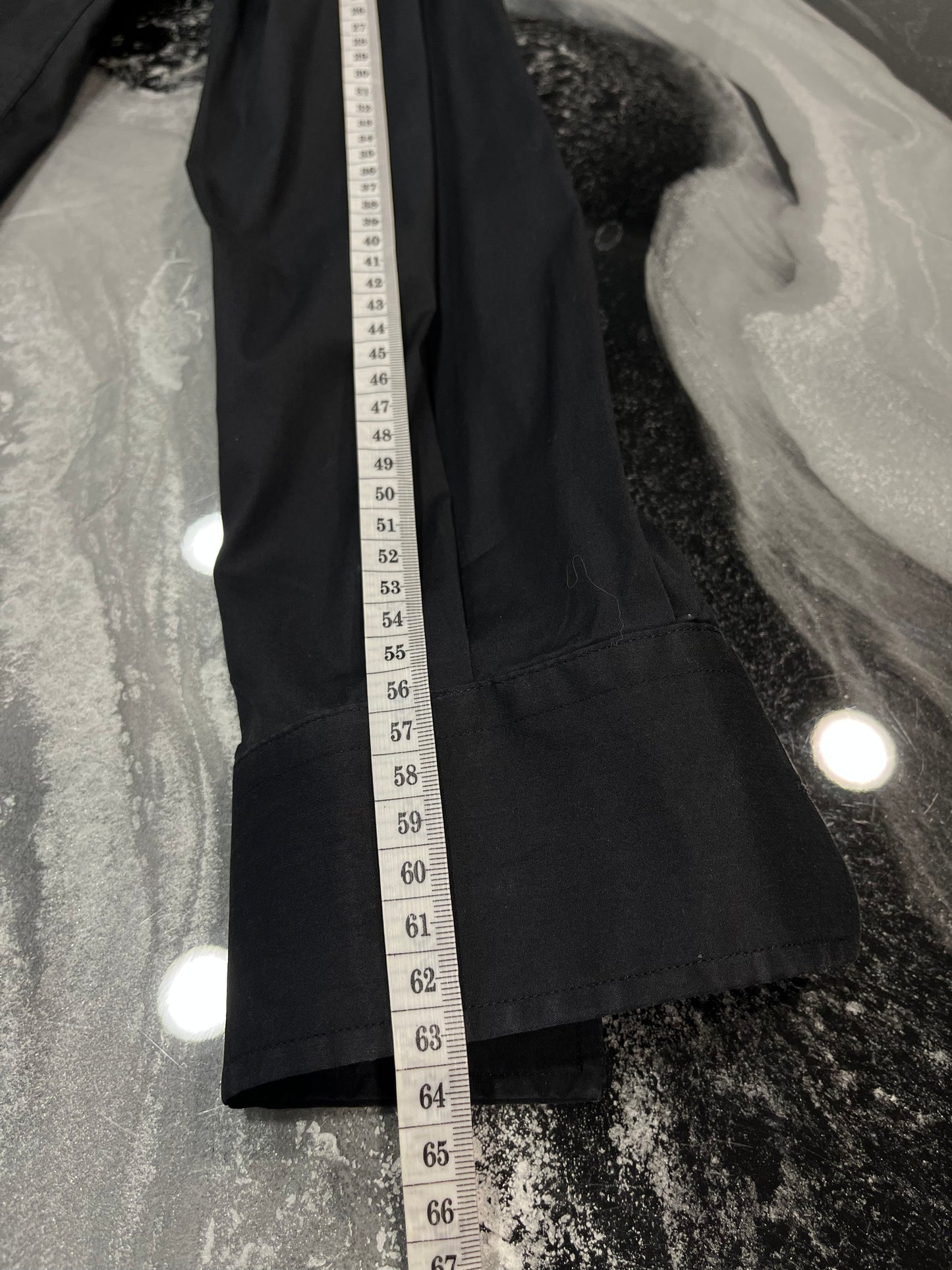 D&G Dolce & Gabbana "Brad" Black Cotton Shirt - Size S