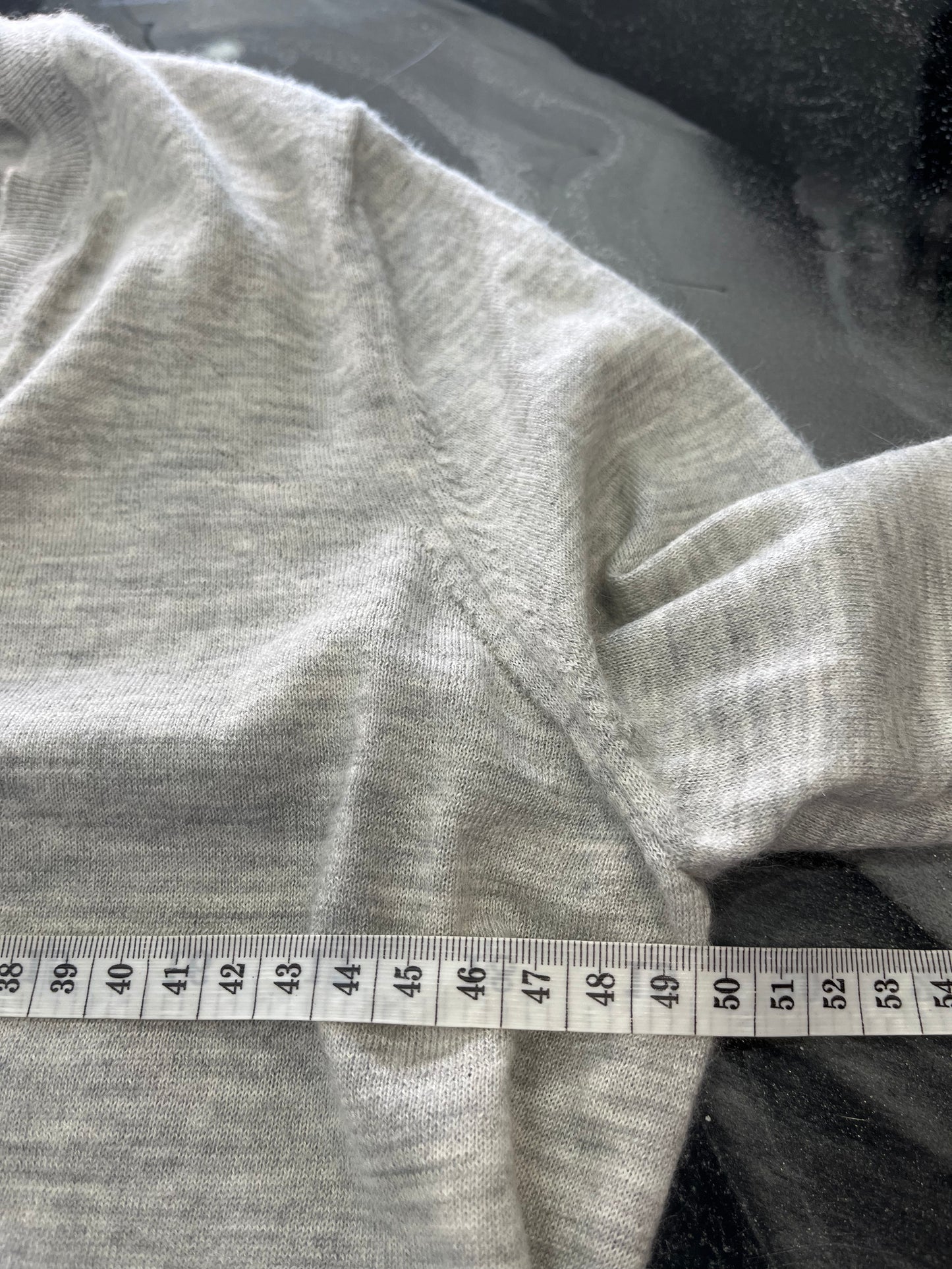 Men's Gobi 100% Mongolian Cashmere Cardigan Light Grey - Size M
