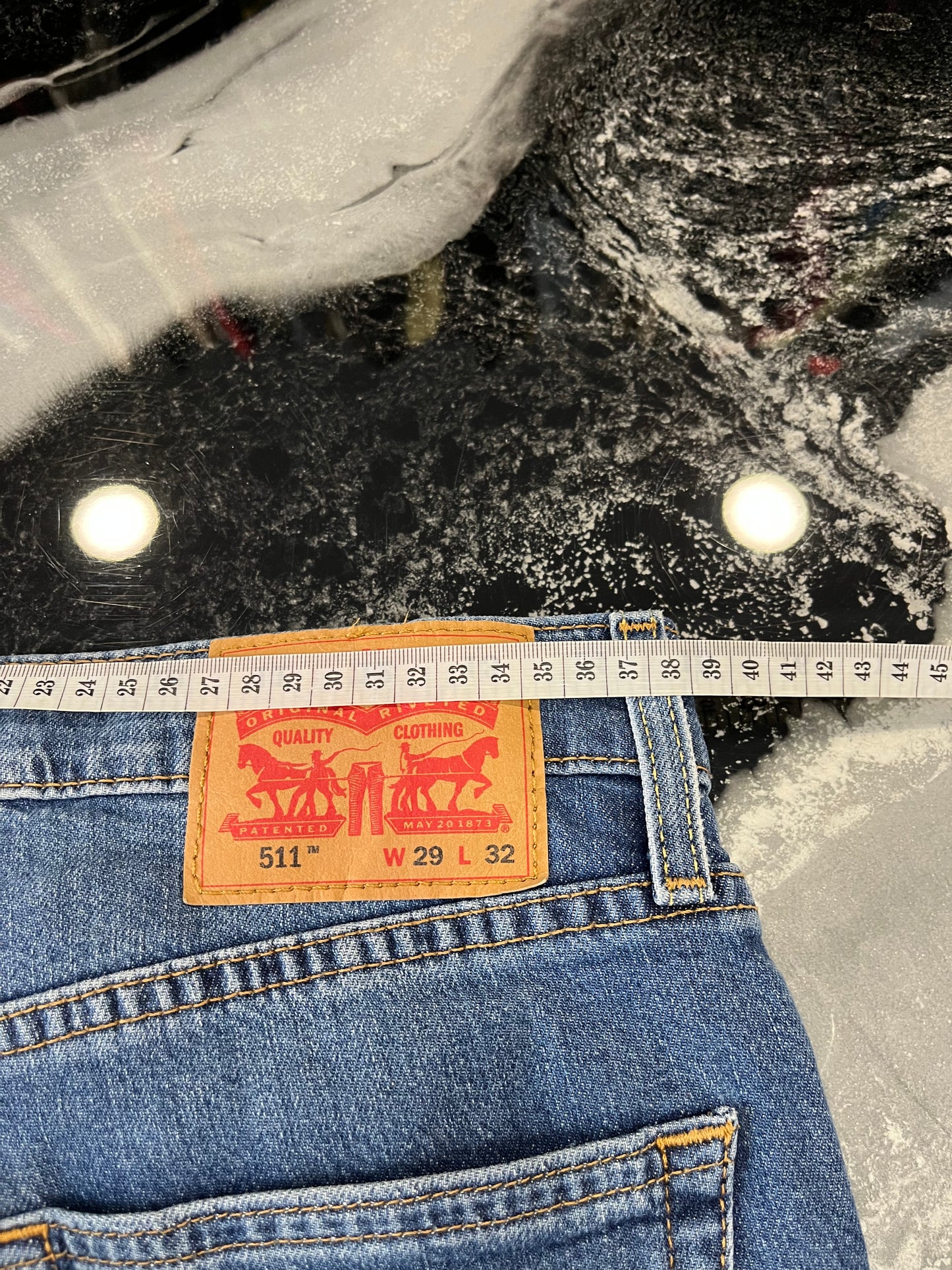 Jeans Levi's 511 Slim Fit - Lavaggio Medio - W29 L32