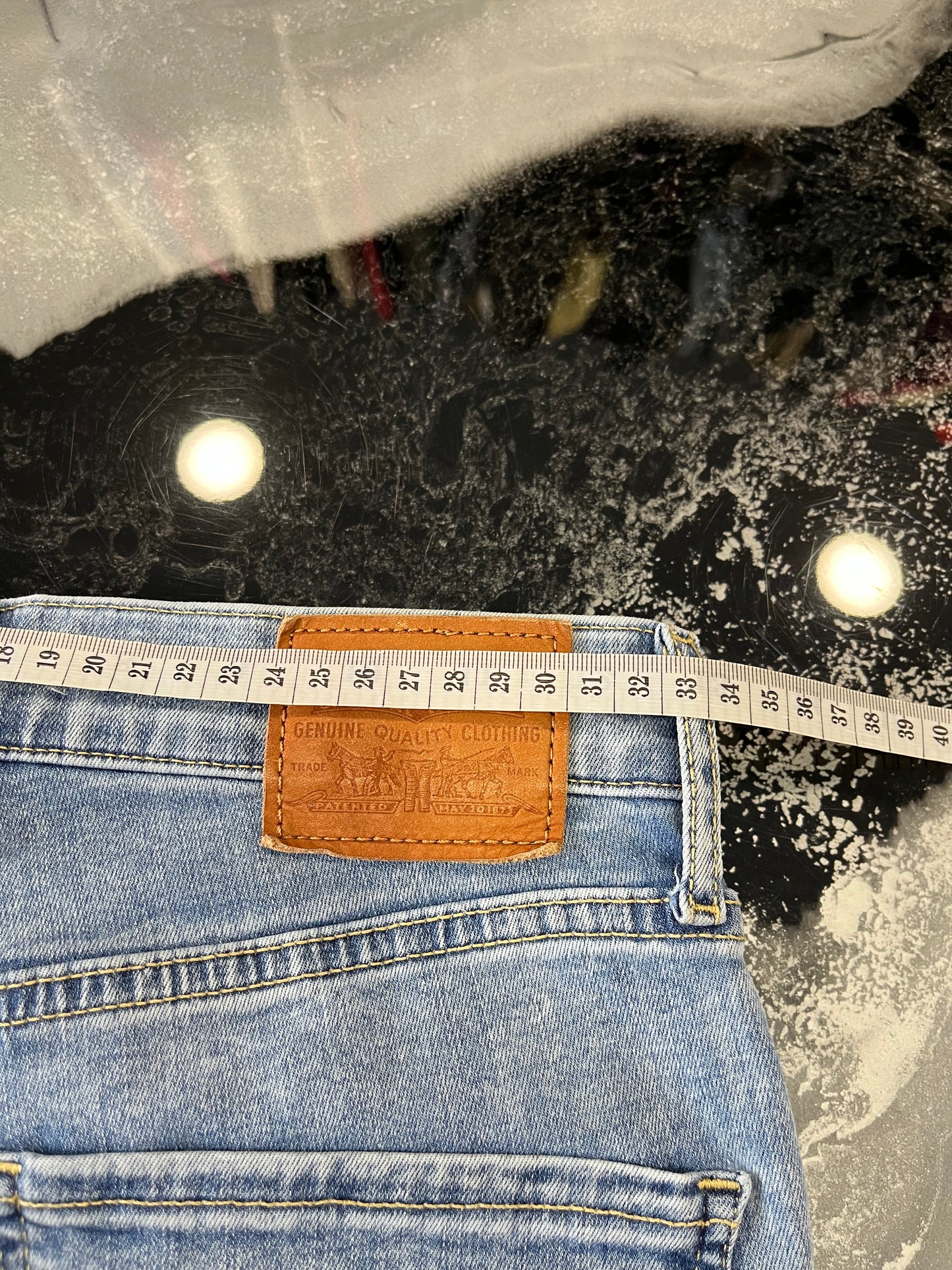 Jeans Levi's Mile High Super Skinny - Lavaggio Chiaro - W27 (S)