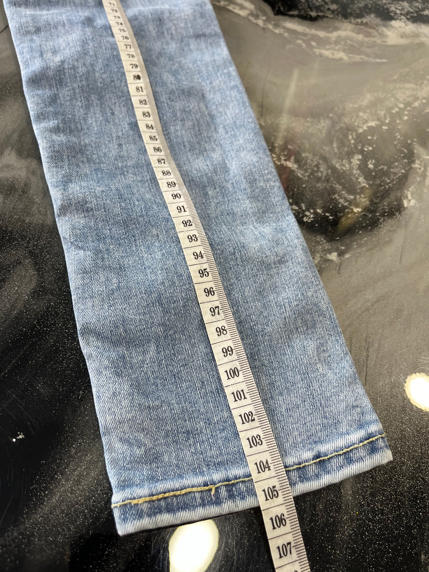 Jeans Levi's Mile High Super Skinny - Lavaggio Chiaro - W27 (S)