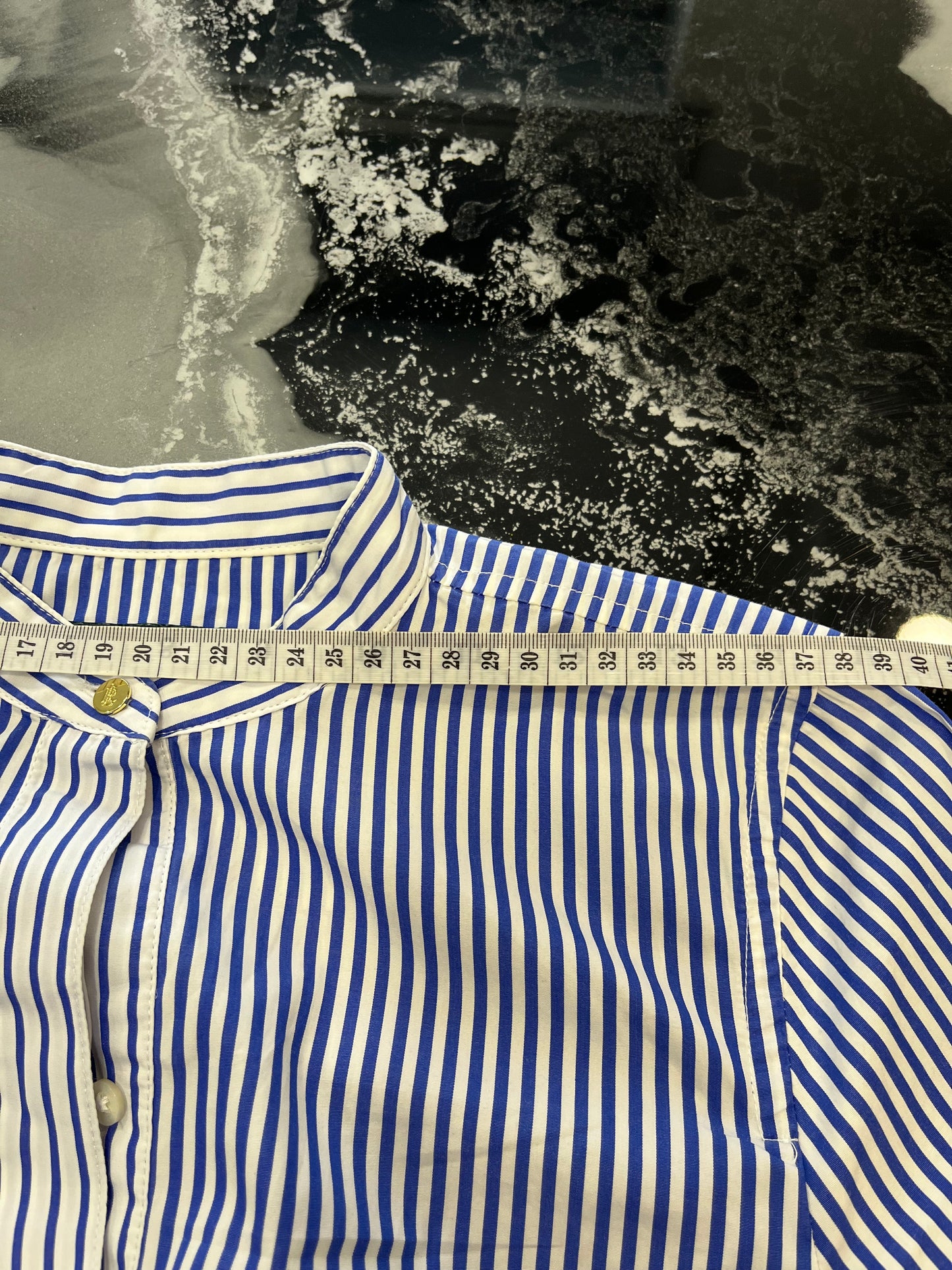 Abito Lauren Ralph Lauren Donna - Righe Bianche e Blu - Taglia S