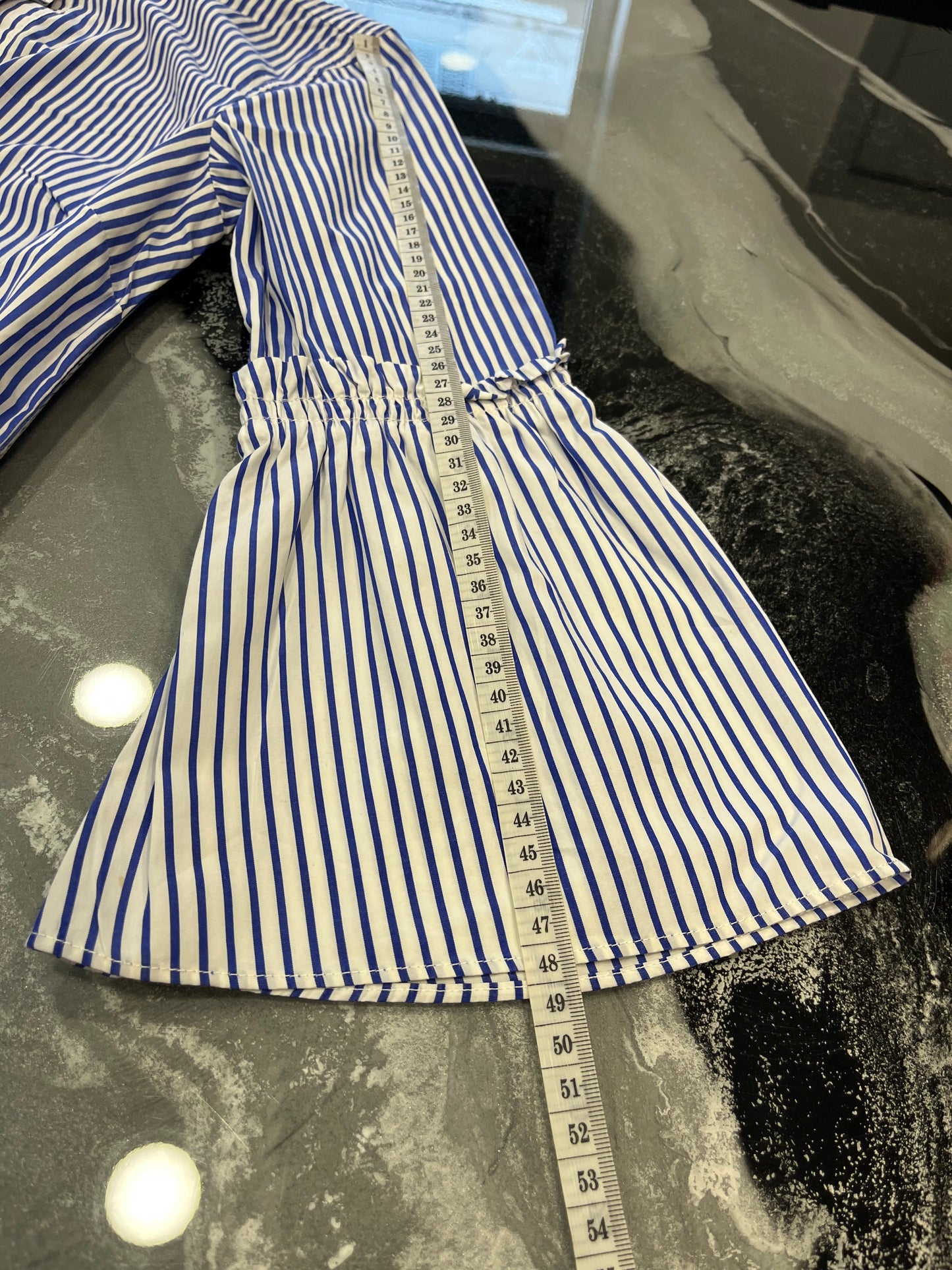 Abito Lauren Ralph Lauren Donna - Righe Bianche e Blu - Taglia S